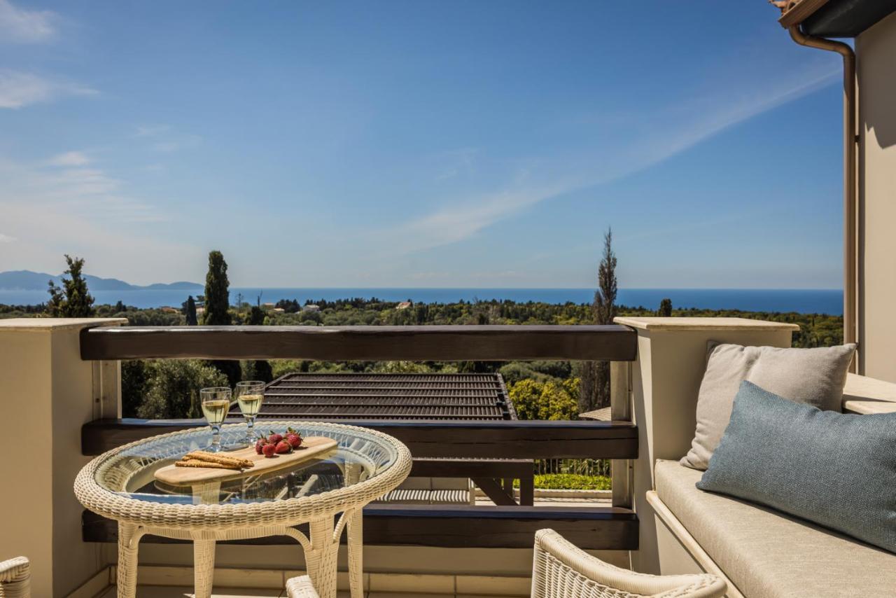 Luxury Villa Karmaniolos Fiskardo Kefalonia Bagian luar foto