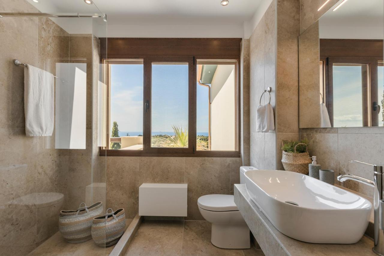 Luxury Villa Karmaniolos Fiskardo Kefalonia Bagian luar foto